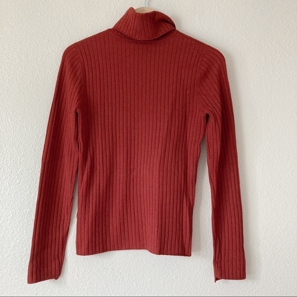 A.L.C. Elisa Ribbed Turtleneck Sweater - Picture 9 of 9